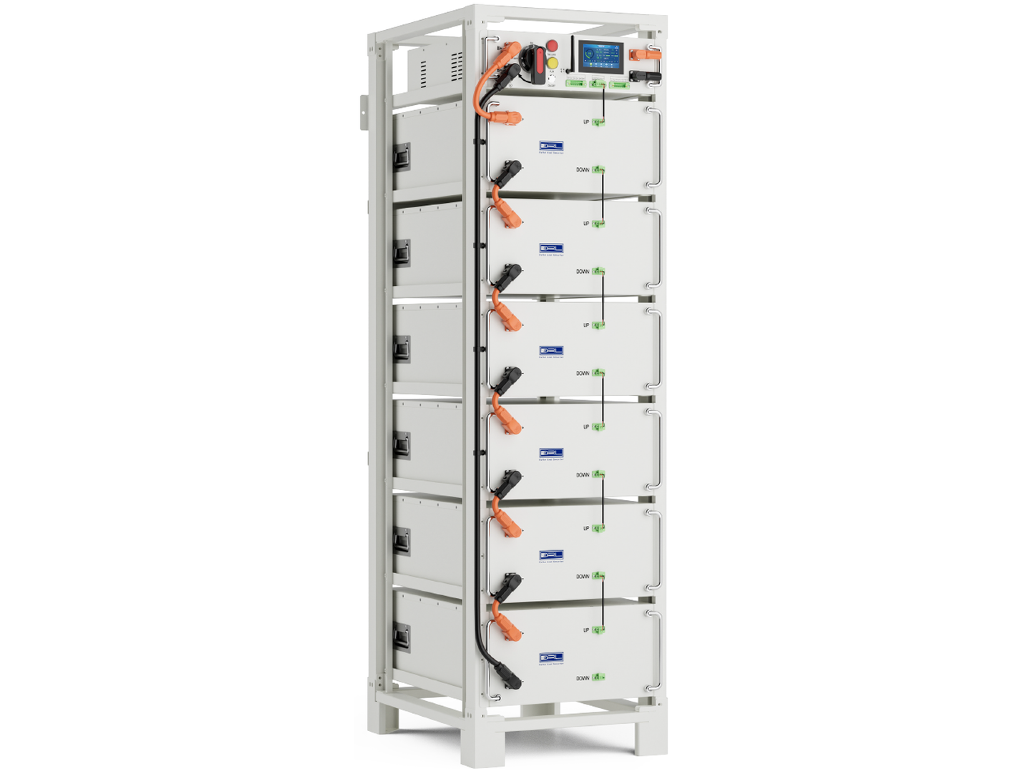 Rack-mounted commercial and industrial energy storage