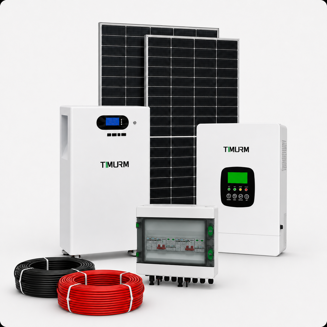 Residential solar battery storage system